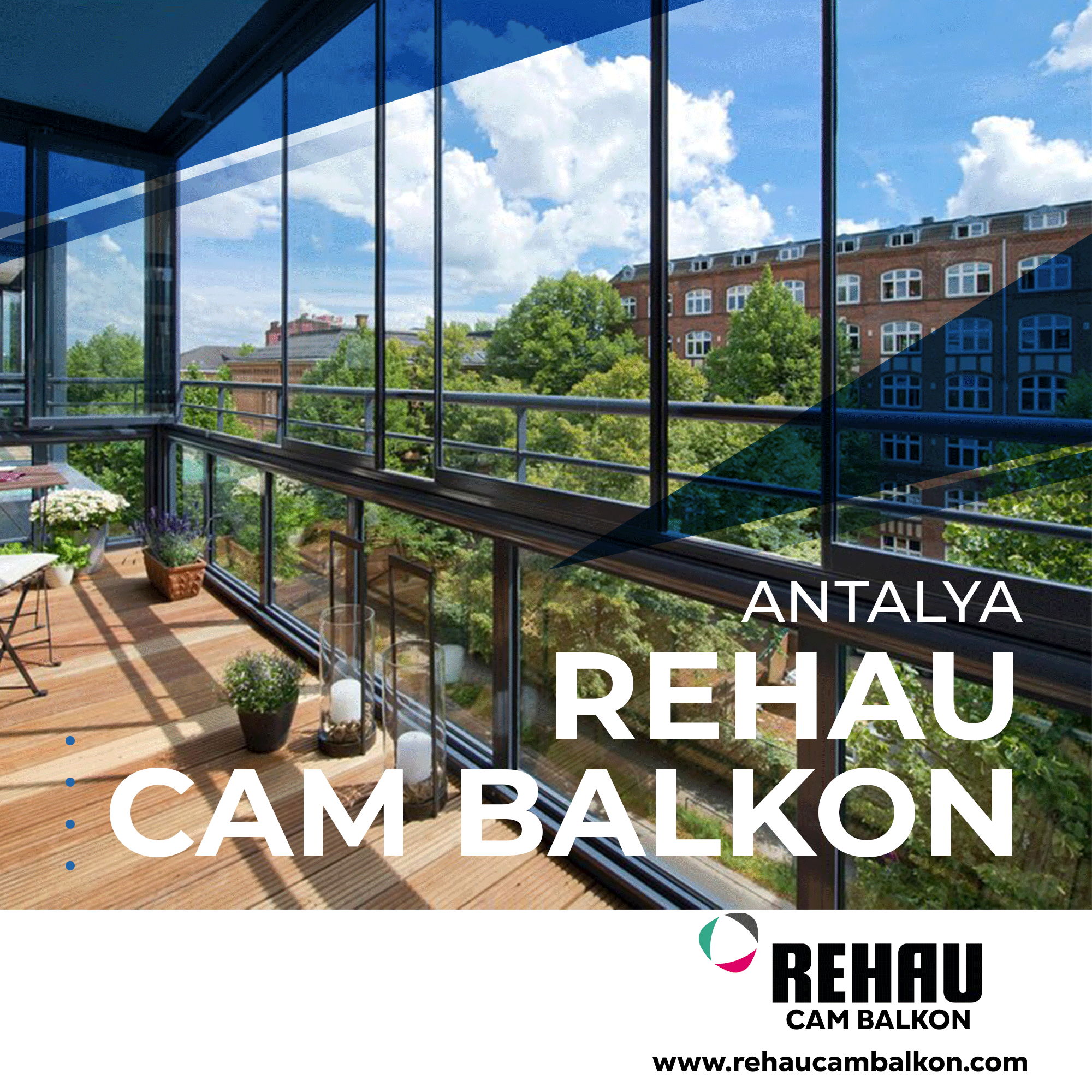 Antalya Rehau Cam Balkon