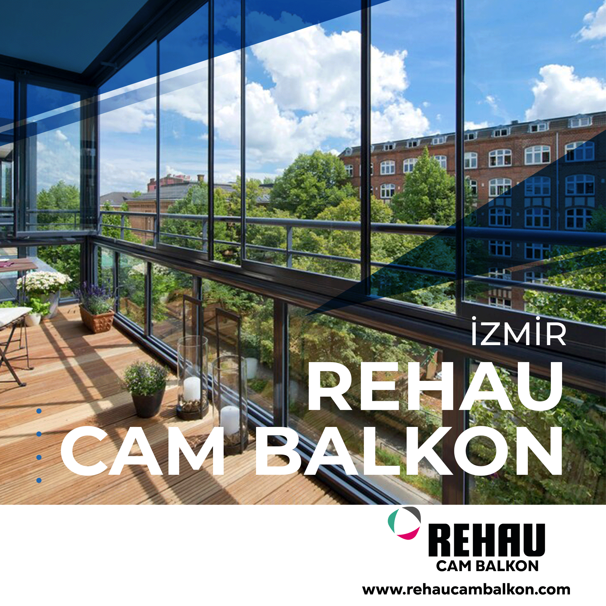 İstanbul Cam Balkon | Rehau Cambalkon